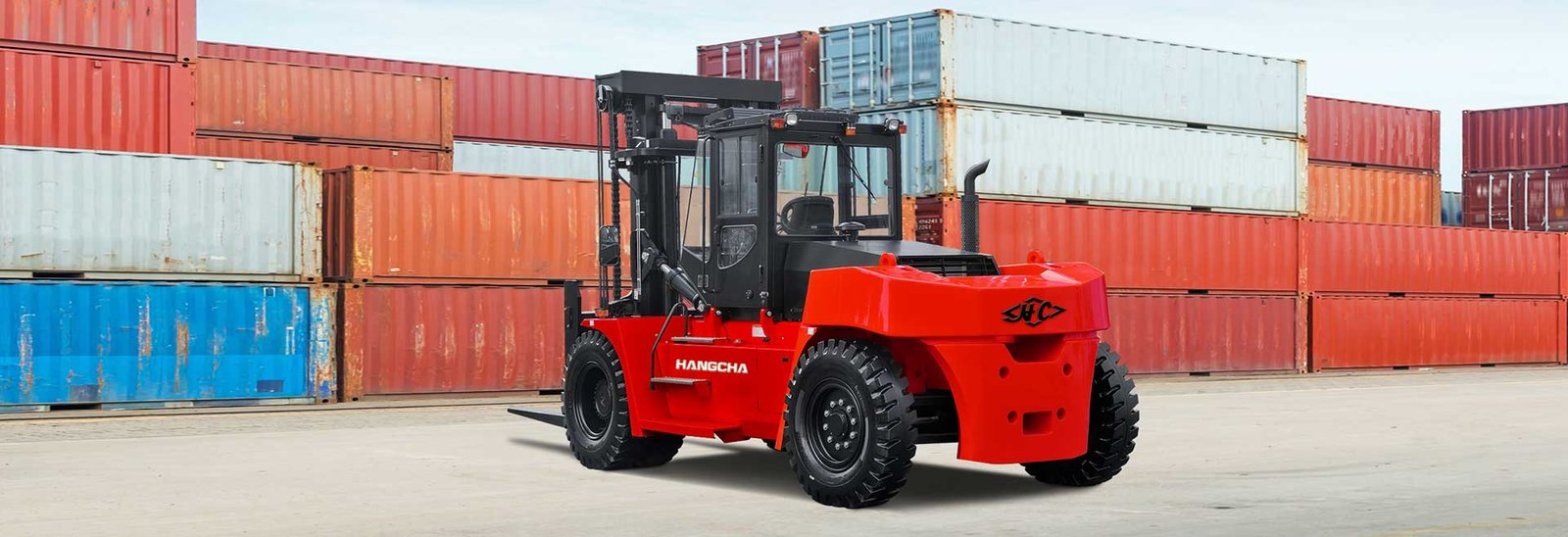 Hangcha 14-18t Internal Combustion Counterbalanced Forklift Truck - Gambar 12
