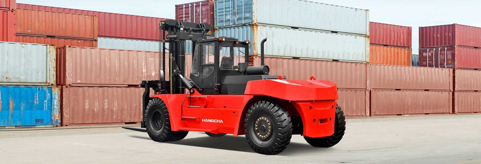 HC Forklift 28-32t Internal Combustion Counterbalanced Forklift Truck - Sudut Teknis 11