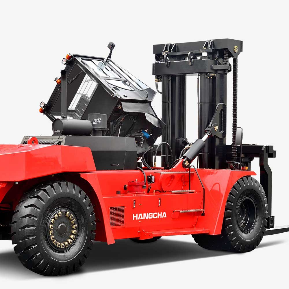 HC Forklift 28-32t Internal Combustion Counterbalanced Forklift Truck - Sudut Teknis 3