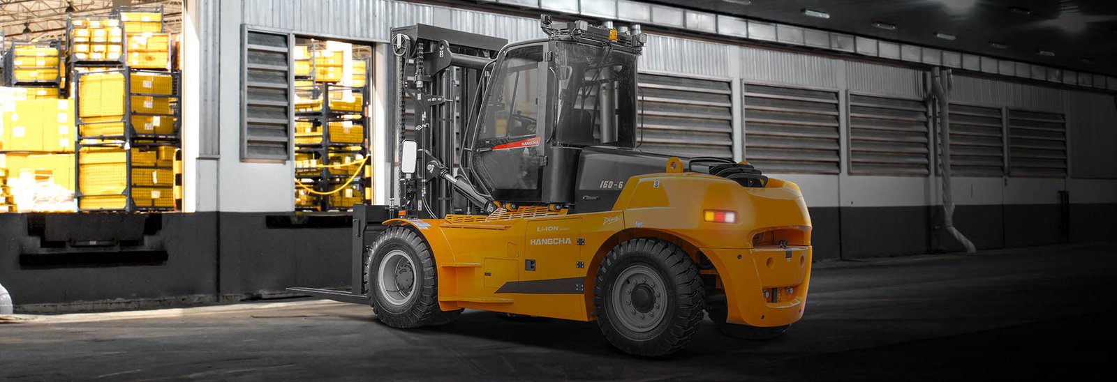 Spesifikasi HC Forklift XH series high-voltage lithium battery forklift 12-18t (Port Machinery)