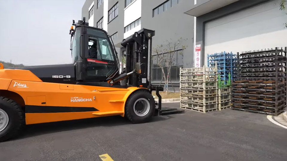 Hangcha XH series high-voltage lithium battery forklift 12-18t - Gambar 6