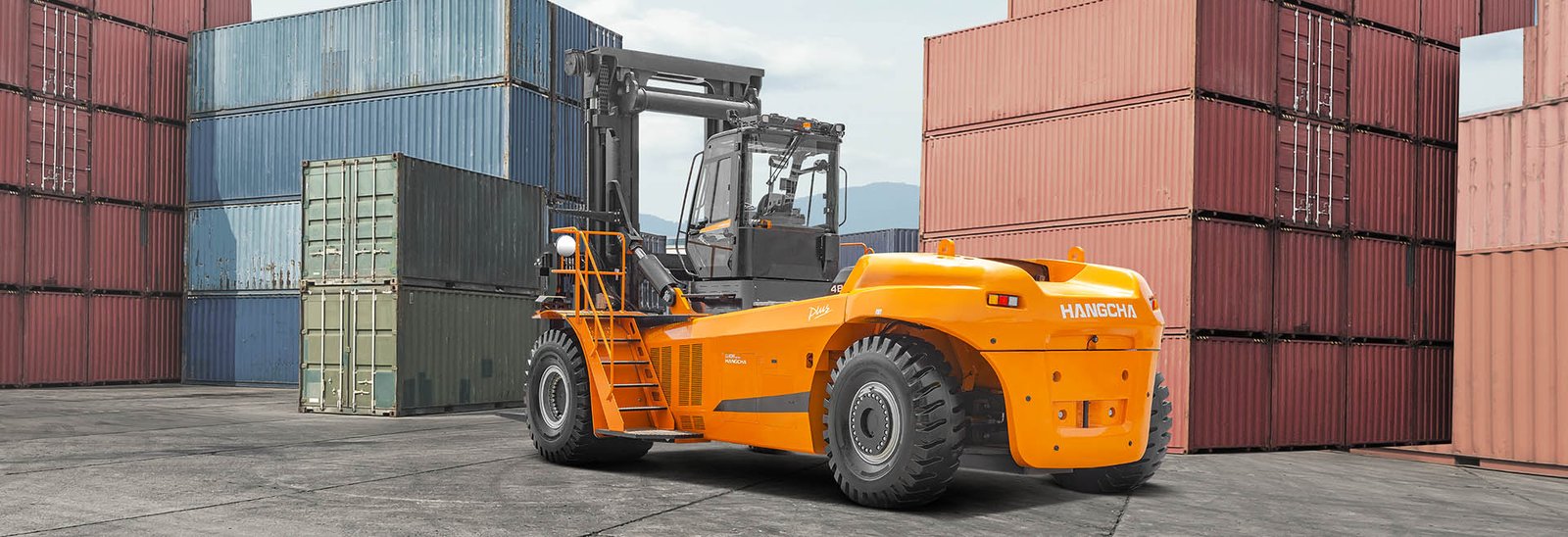 Spesifikasi HC Forklift XH series high-voltage lithium battery forklift 38-48t (Port Machinery)