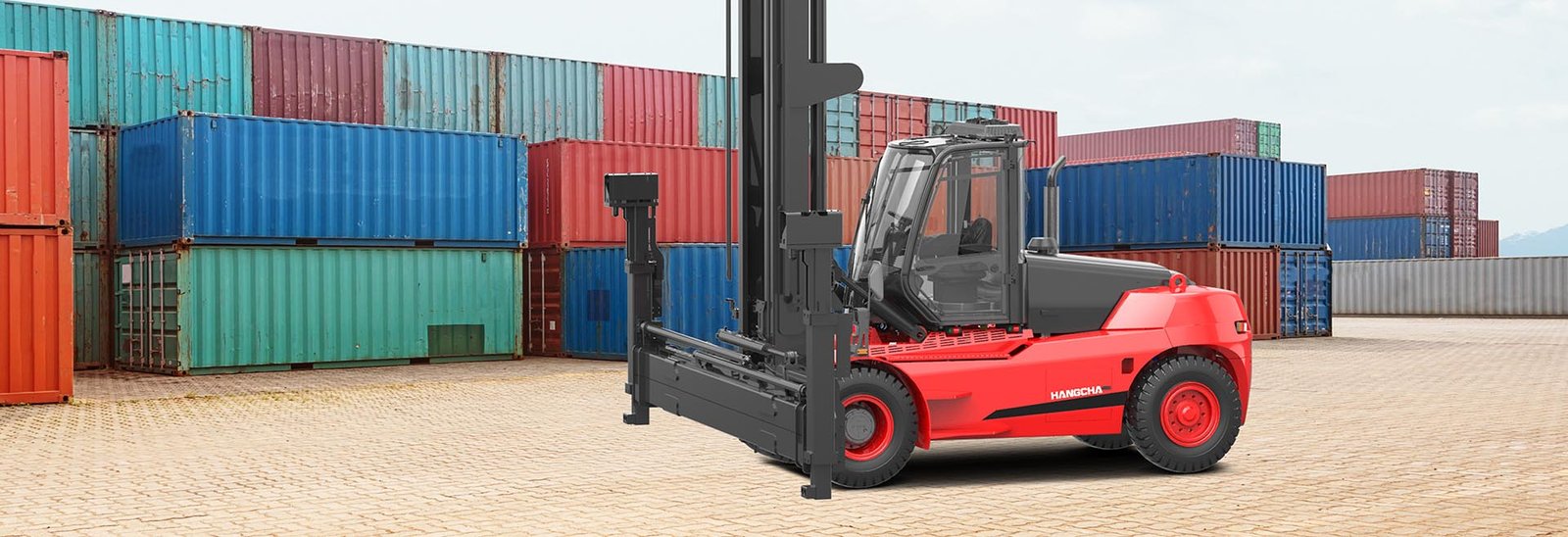 Spesifikasi Teknis HC Forklift X Series Empty Container Handler 6.0-7.0t (Port Machinery) Kapasitas 6,000~7,000kg
