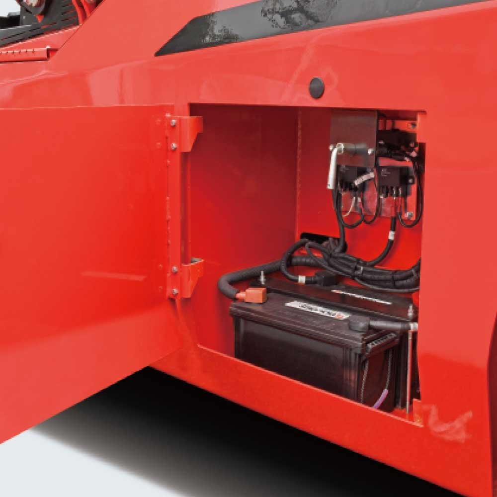 HC Forklift X Series Empty Container Handler 6.0-7.0t - Sudut Teknis 3
