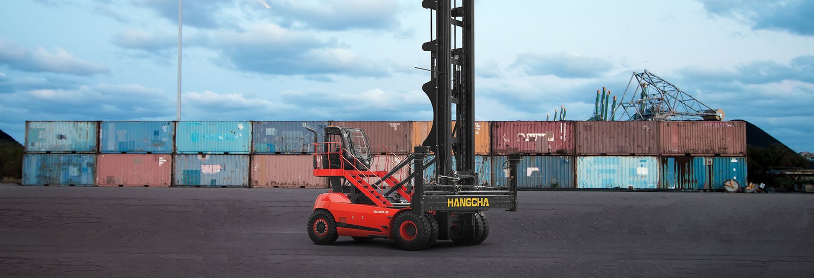 HC Forklift X Series Empty Container Handler 9.0t - Sudut Teknis 12
