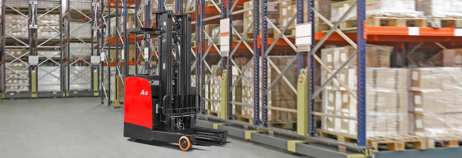 Spesifikasi HC Forklift A Series Stand-on Reach Truck 1.5-1.8t