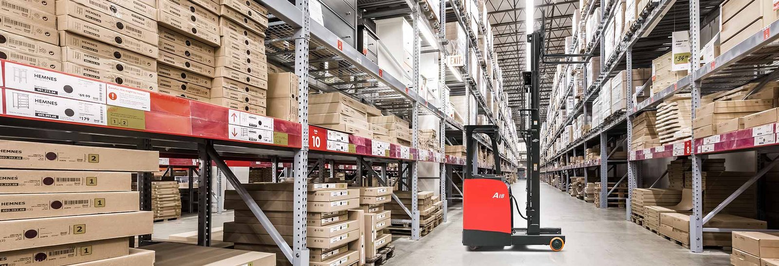 HC Forklift A Series Stand-on Reach Truck 1.5-1.8t - Sudut Teknis 16
