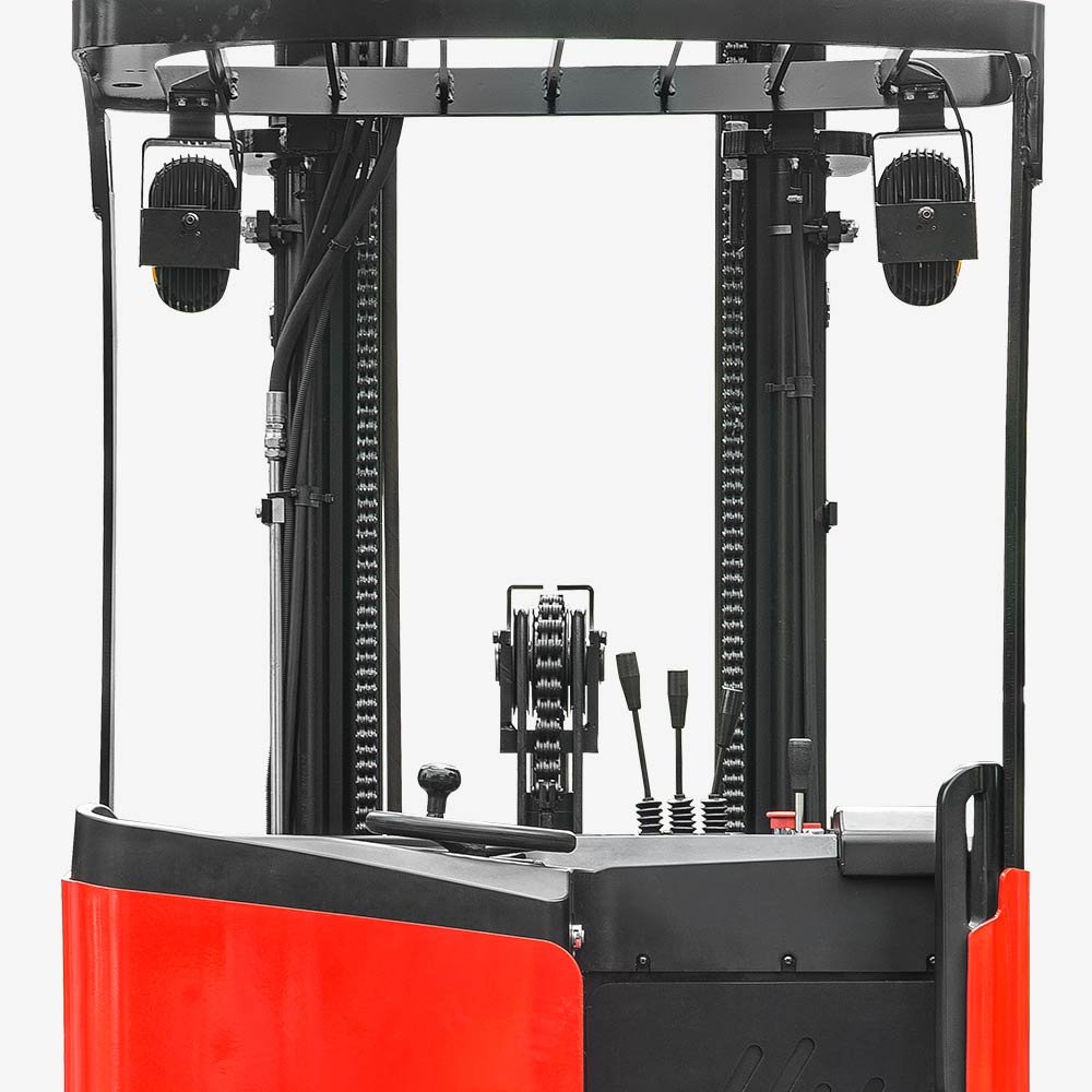 HC Forklift A Series Stand-on Reach Truck 1.5-1.8t - Sudut Teknis 4