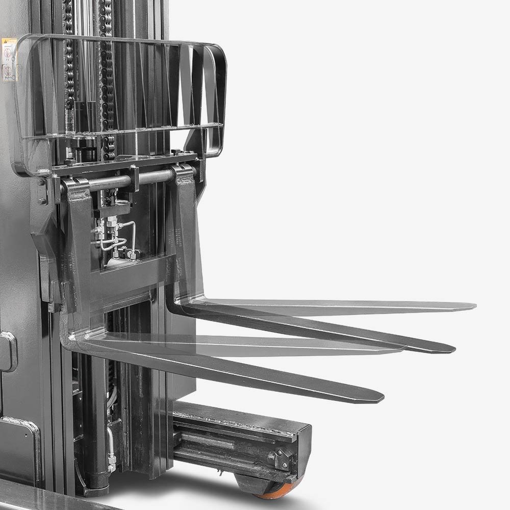 HC Forklift A Series Stand-on Reach Truck 1.5-1.8t - Sudut Teknis 6