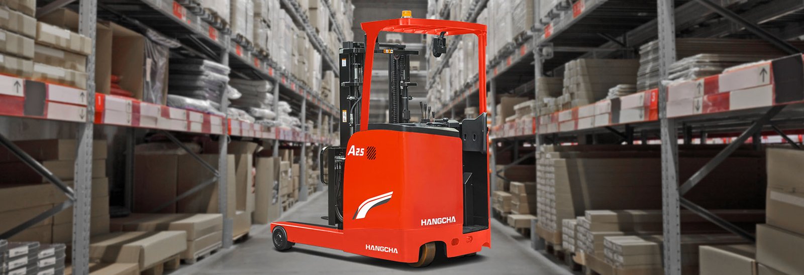 Spesifikasi HC Forklift A Series Stand-on Reach Truck 2.0-2.5t