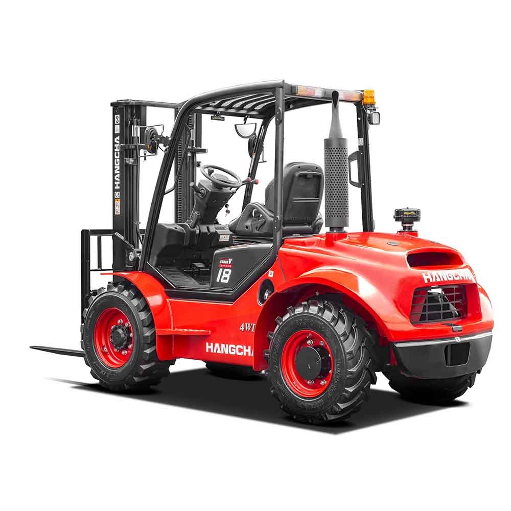 HC Forklift 1.5-1.8t Four-Wheel Drive Rough Terrain Forklift Truck - Sudut Teknis 5