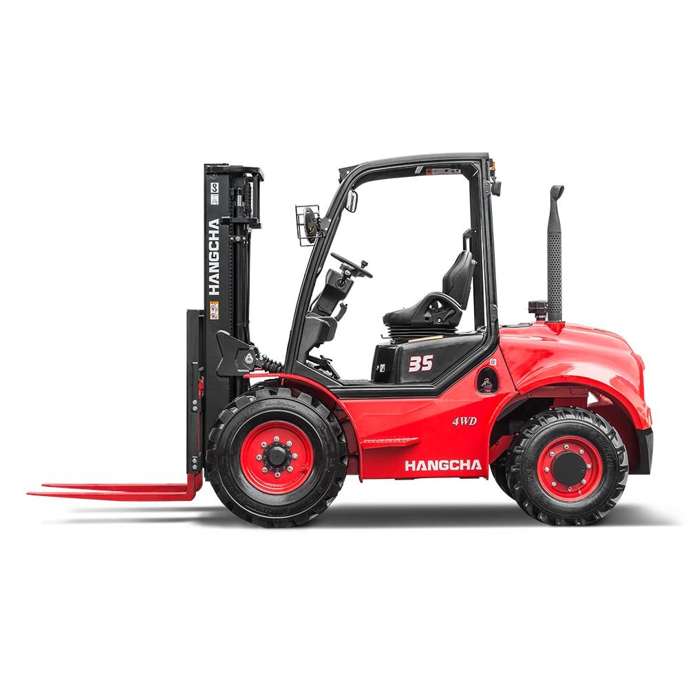 Hangcha 2.5-3.5t Four-Wheel Drive Rough Terrain Forklift Truck - Gambar 10