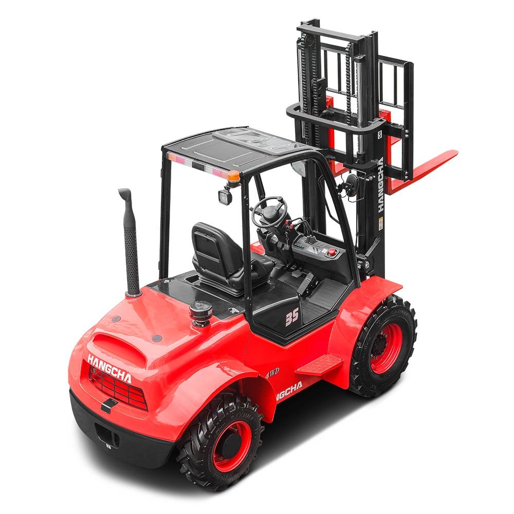 Hangcha 2.5-3.5t Four-Wheel Drive Rough Terrain Forklift Truck - Gambar 11