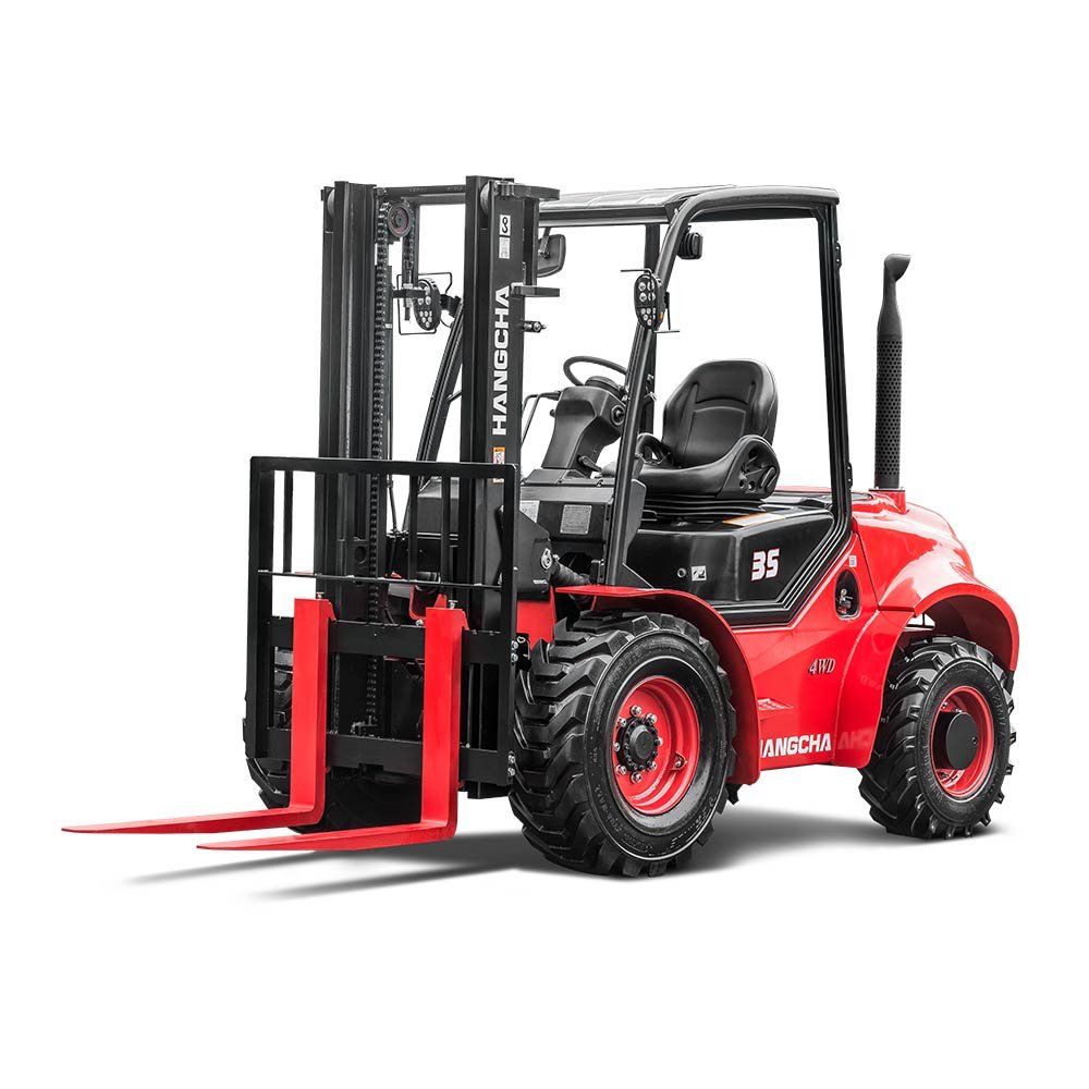 Hangcha 2.5-3.5t Four-Wheel Drive Rough Terrain Forklift Truck - Gambar 7