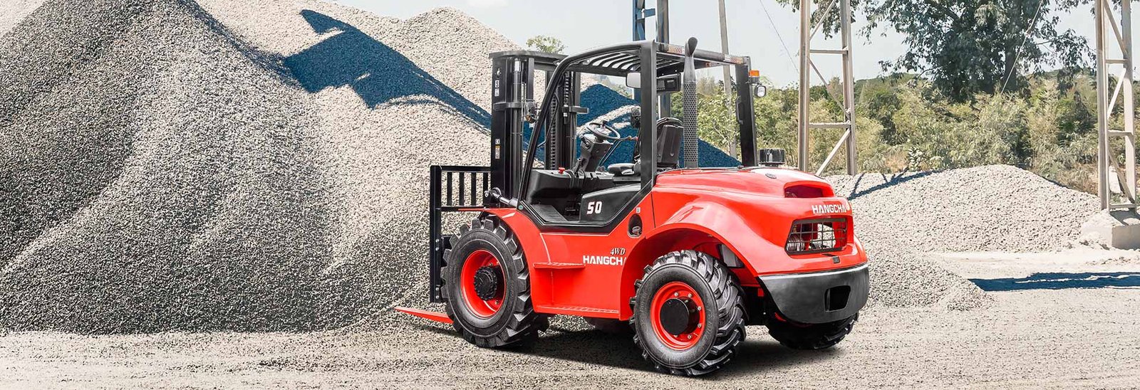 HC Forklift 5.0-10t 2WD&4WD Rough Terrain Forklift Truck - Sudut Teknis 16