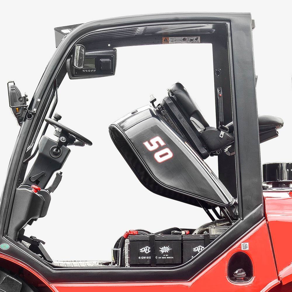 HC Forklift 5.0-10t 2WD&4WD Rough Terrain Forklift Truck - Sudut Teknis 2
