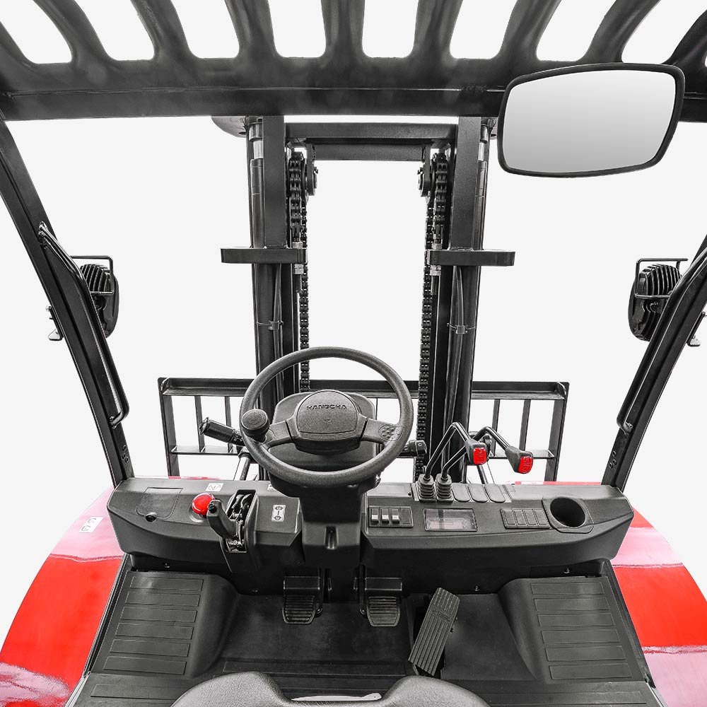 HC Forklift 5.0-10t 2WD&4WD Rough Terrain Forklift Truck - Sudut Teknis 4