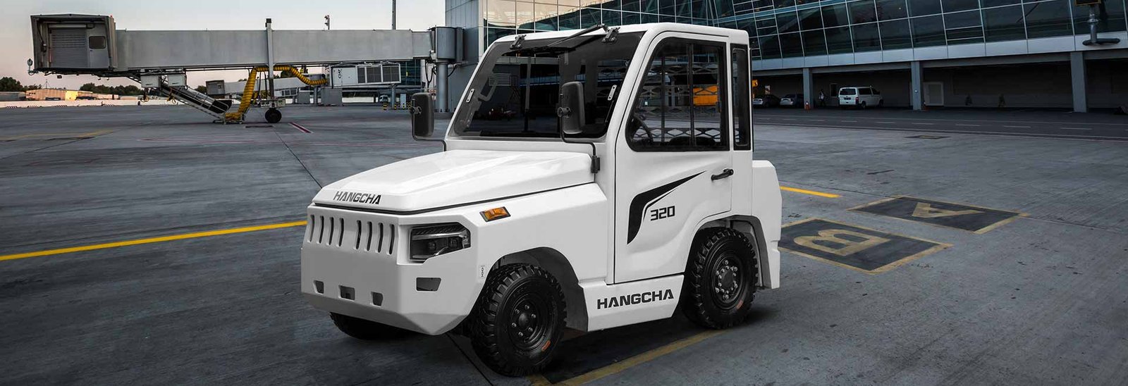 HC Forklift X Series Electric Tow Tractor 20-40t - Sudut Teknis 12