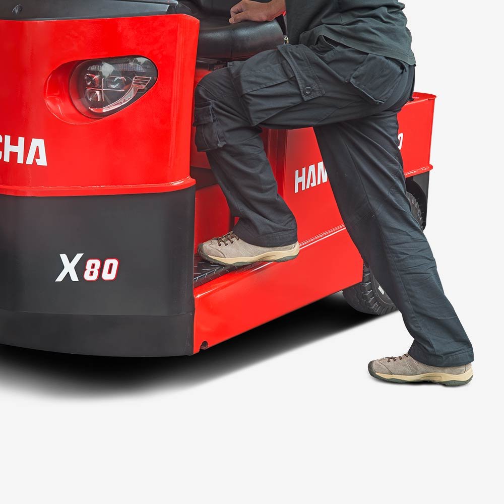 HC Forklift X Series Electric Tow Tractor 6.0-10t - Sudut Teknis 6