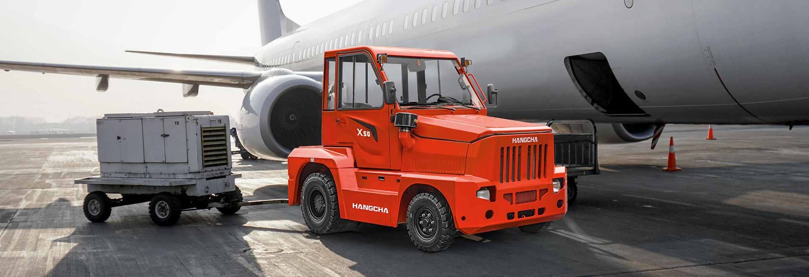 Spesifikasi Teknis HC Forklift X Series Internal Combustion Tractor 3.5-8.0t (Tow Tractors) Kapasitas 3,500~8,000kg