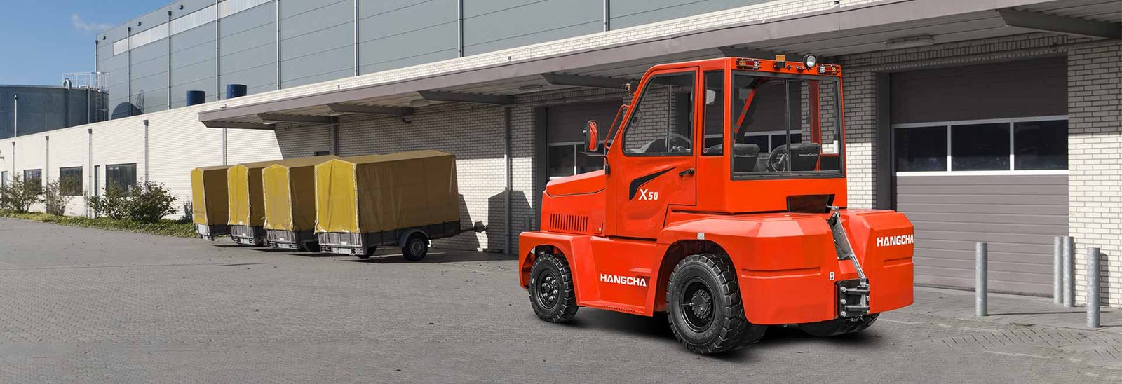 HC Forklift X Series Internal Combustion Tractor 3.5-8.0t - Sudut Teknis 13