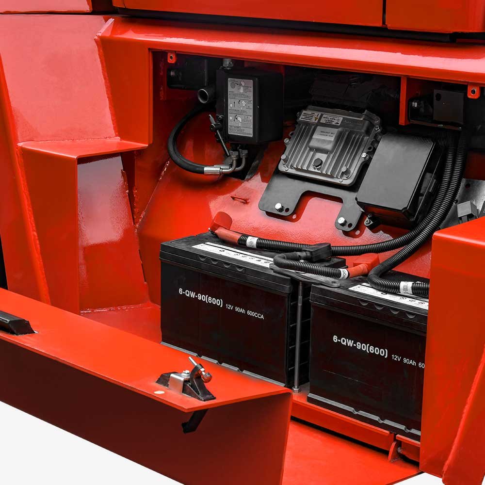 HC Forklift X Series Internal Combustion Tractor 3.5-8.0t - Sudut Teknis 3