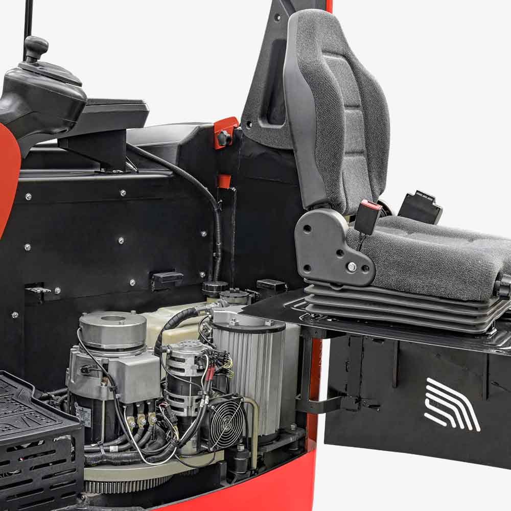 HC Forklift A Series Man-down Turret Truck 1.2t - Sudut Teknis 5