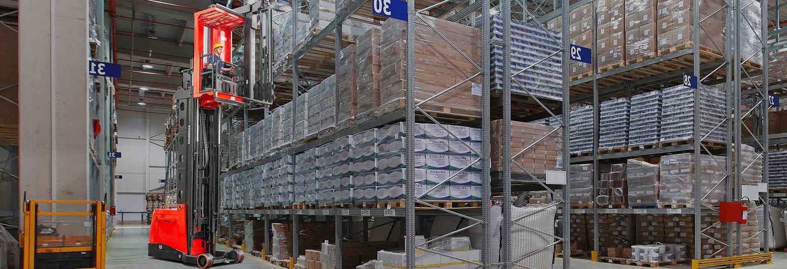 HC Forklift Turret Stockpicker - Sudut Teknis 13