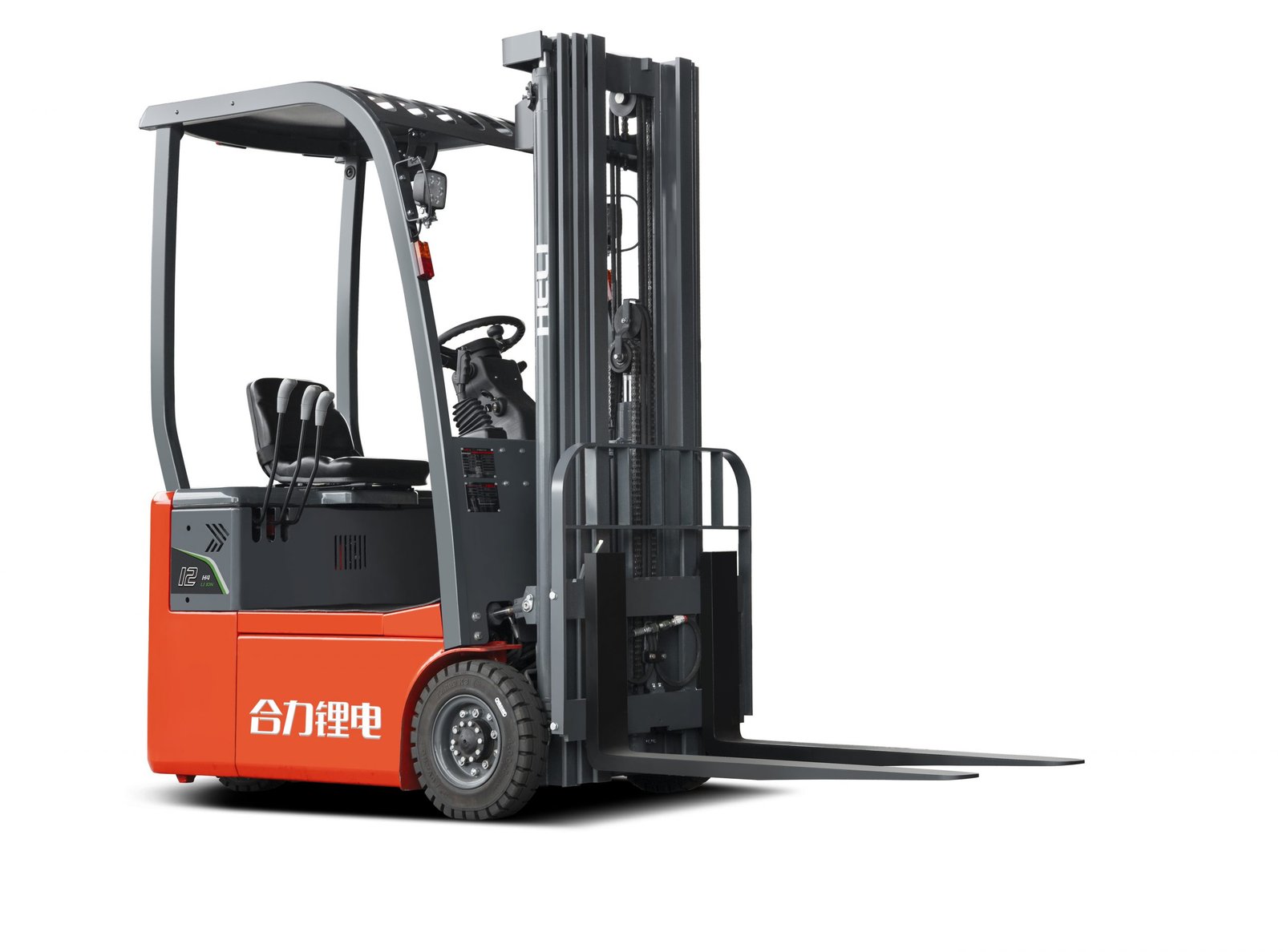 Heli 0.8-1.2t H4 Series Three Wheel Front Drive Electric Forklift - Tampilan 3