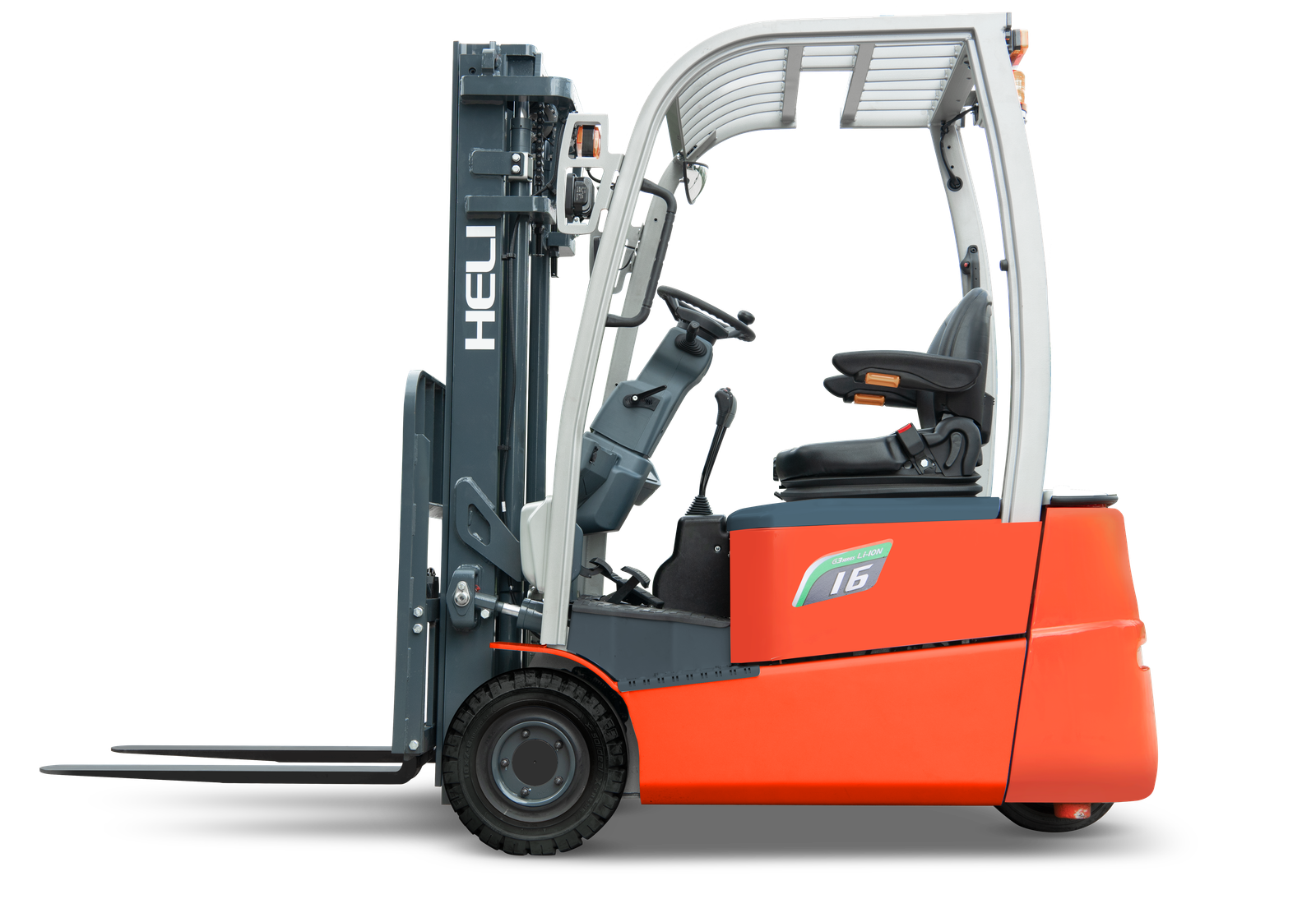 Heli HELI Electric Forklift - Heli 1.5-2t G3 Series Three Wheel Front Drive Electric Forklift