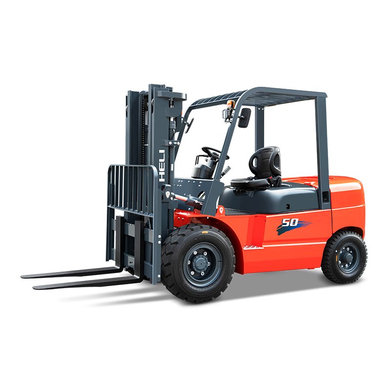 Heli 4-5t K2 Series Diesel / LPG Forklift Truck - Tampilan 3
