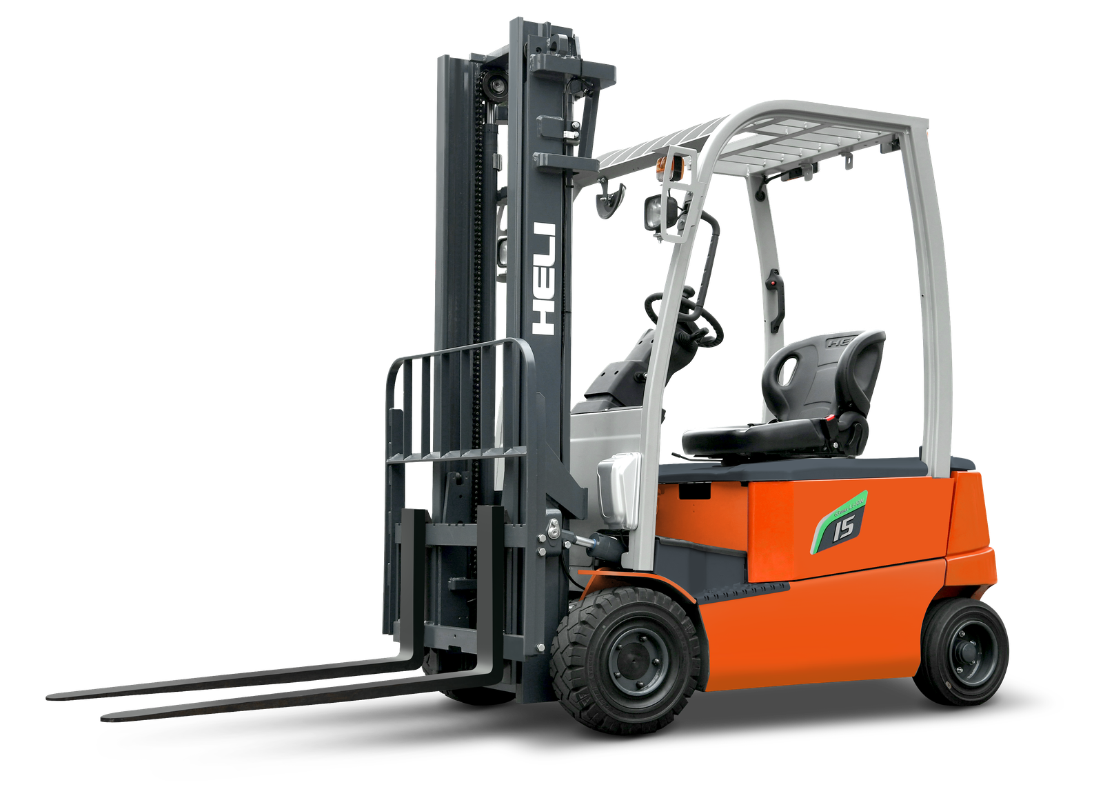 Heli 1.5-3.5t G3 Series Four Wheel  LI-ION Forklift (Dual drive) - Tampilan 2