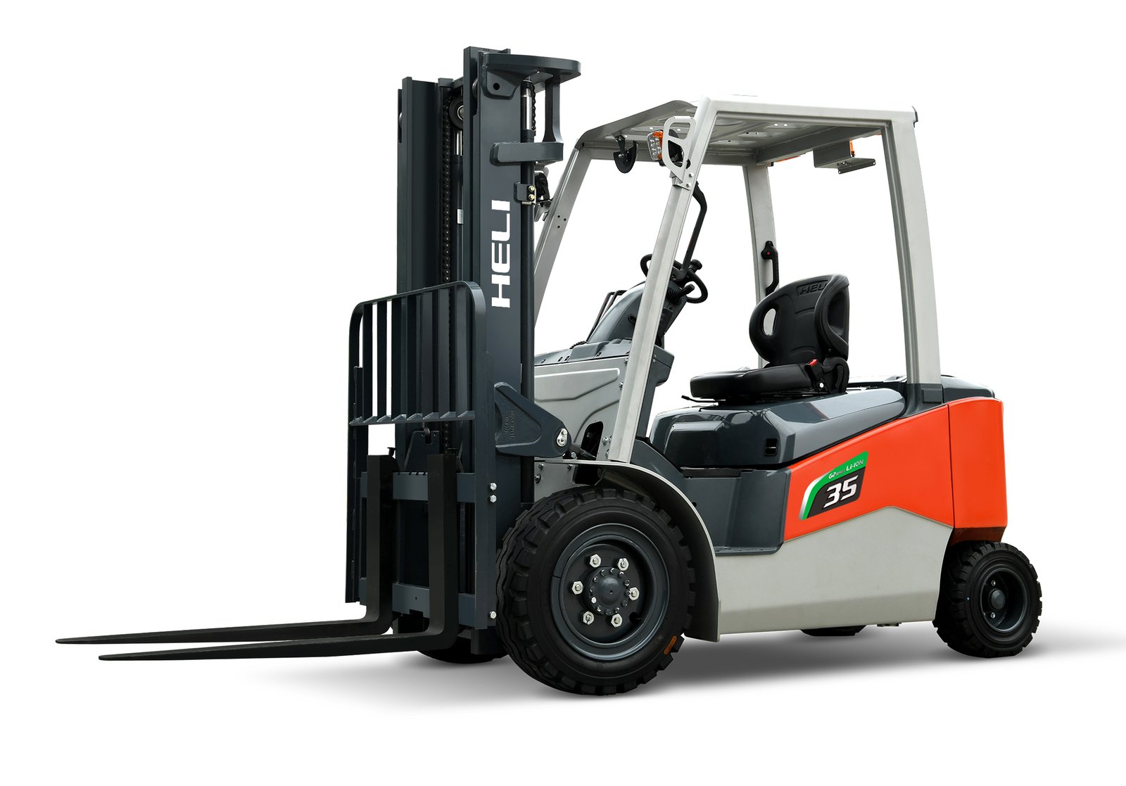 Heli 1.5-3.8t G2 Series Four Wheel  LI-ION Forklift - Tampilan 2