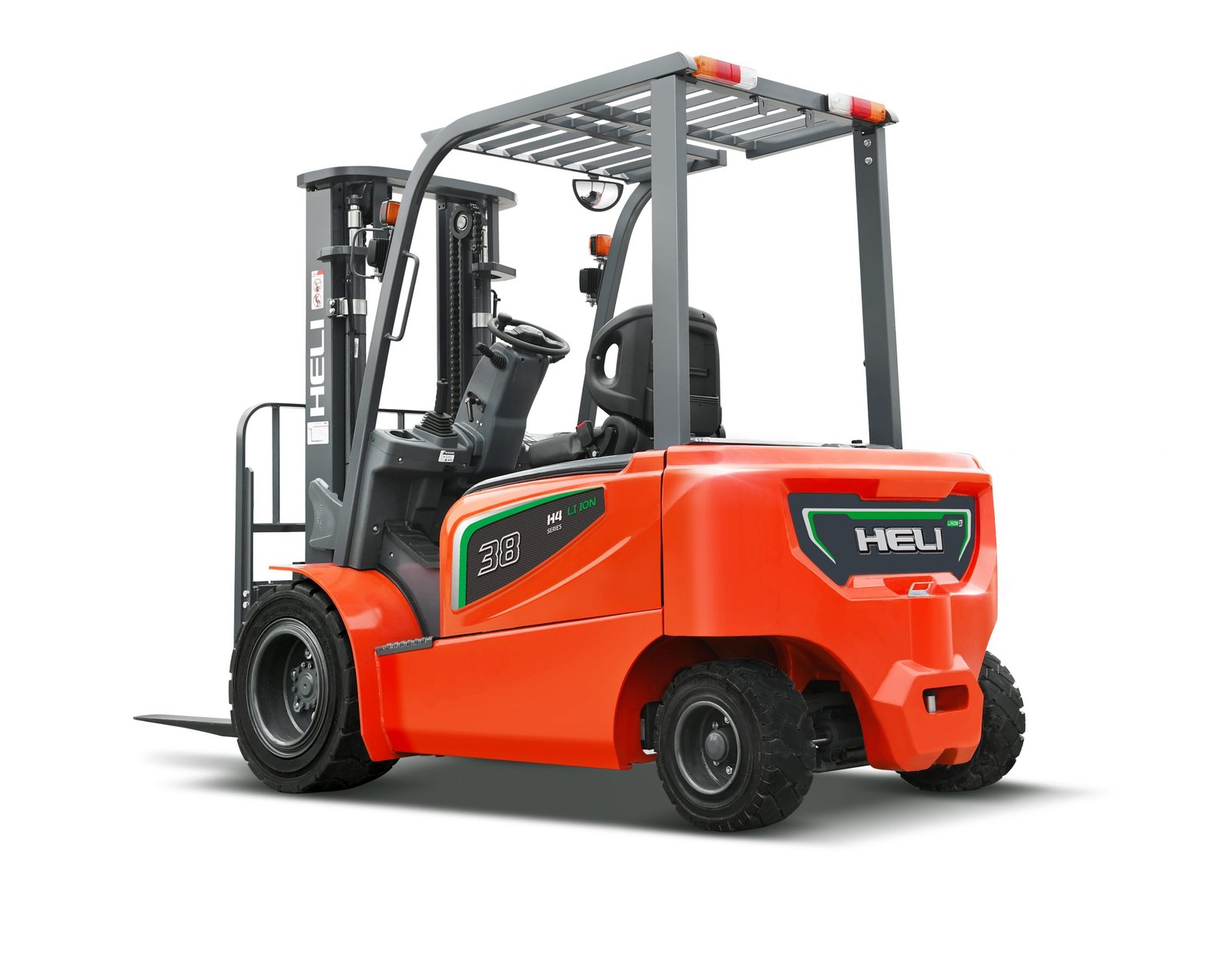 Heli 1.5-3.8t H4 Series Four Wheel  LI-ION Forklift - Tampilan 3