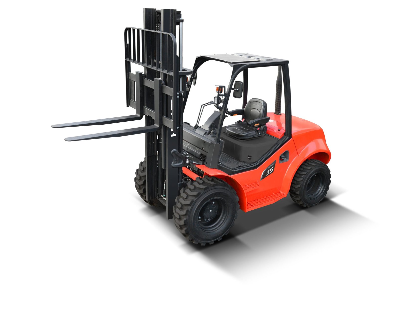 Heli 2-3.5t IC Rough Terrain Forklift - Tampilan 5