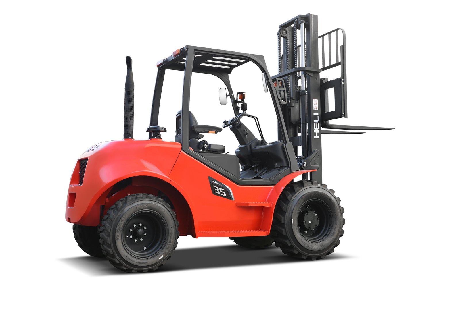 Heli 5t IC Rough Terrain Forklift - Tampilan 5