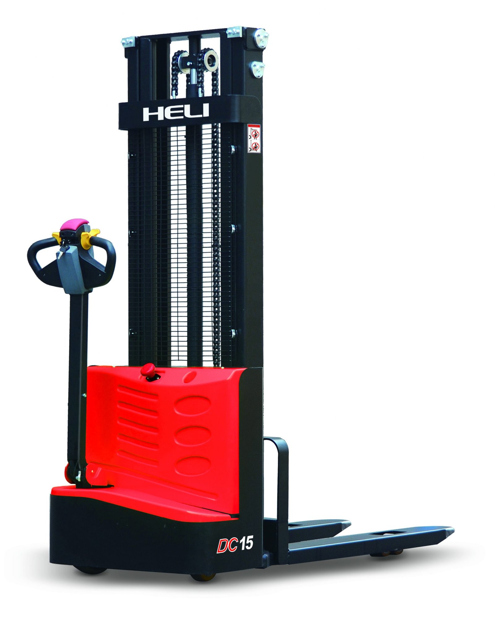 Heli 1.2-2t Electric Fork Over Stacker - Tampilan 3