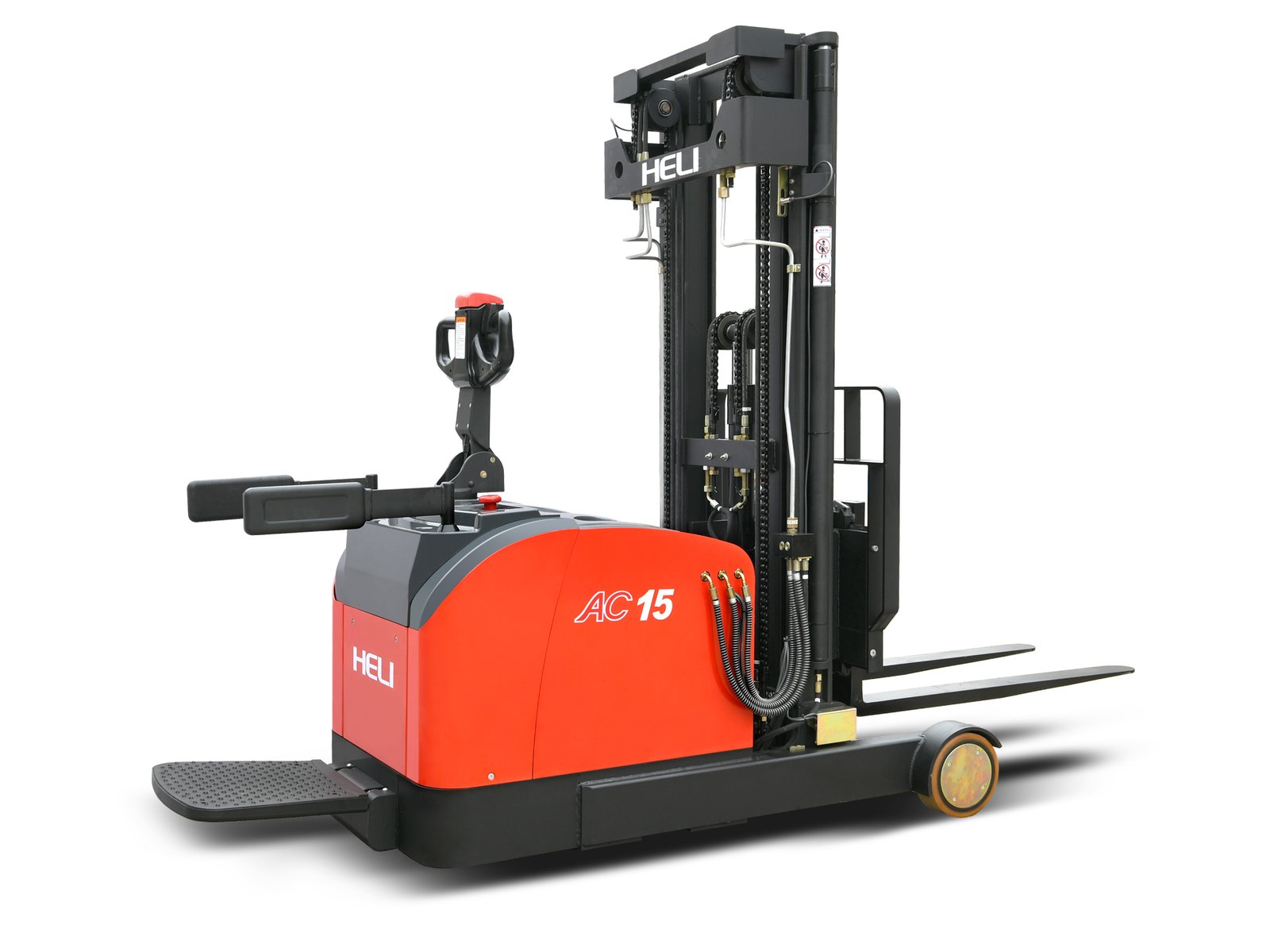 Heli 1.2-2t Electric Reach Stacker - Tampilan 3