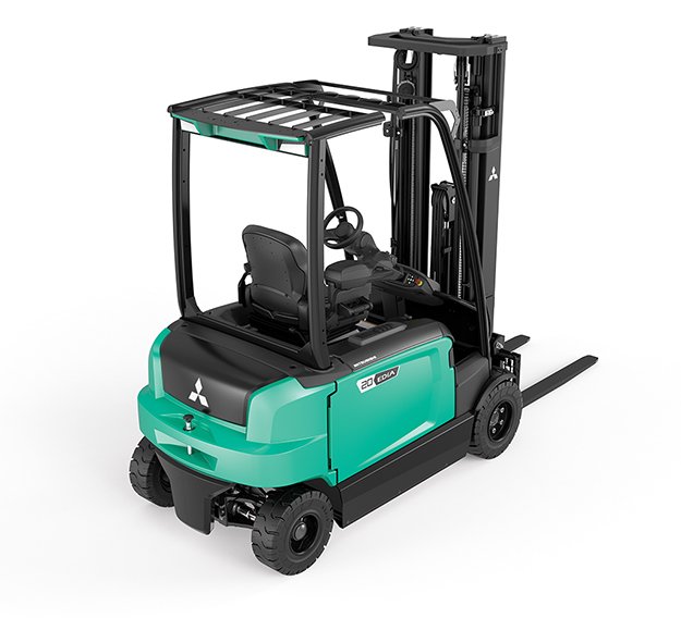 Mitsubishi FB16N2 EDiA EM 4-Wheel Electric Counterbalance Forklift (1.600 kg) - Tampilan 4