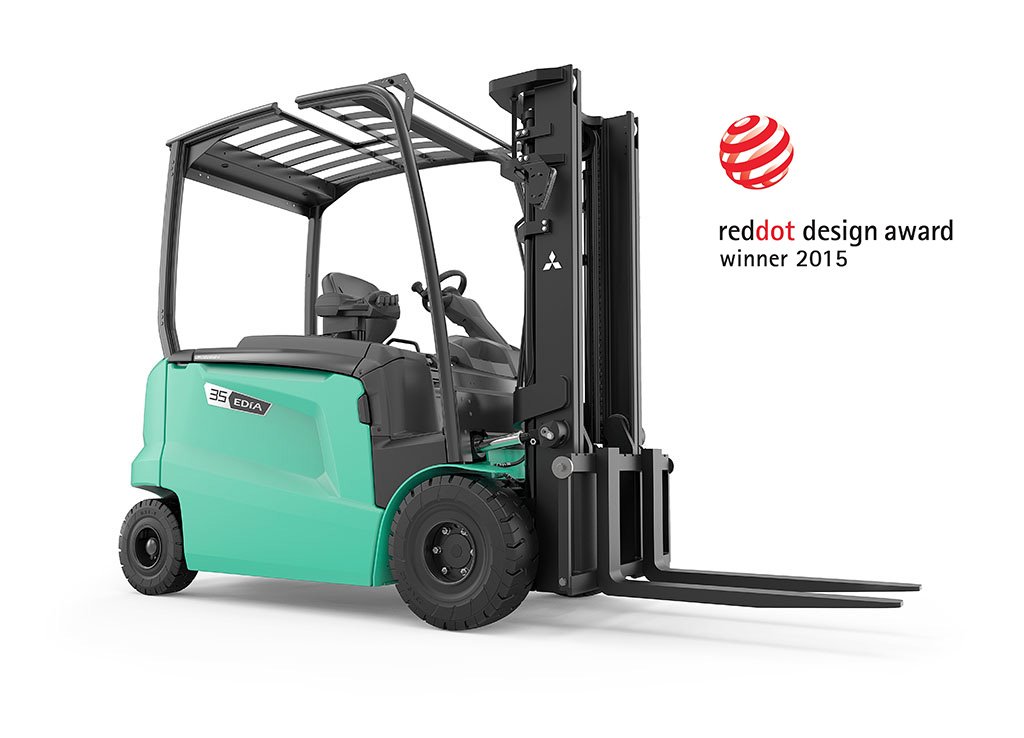Mitsubishi FB30ACN EDiA EX 80V Electric Counterbalance Forklift (3.000 kg) - Tampilan 3
