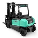 Mitsubishi FB40N EDiA XL Heavy-Duty 80V Electric Forklift (4.000 kg)