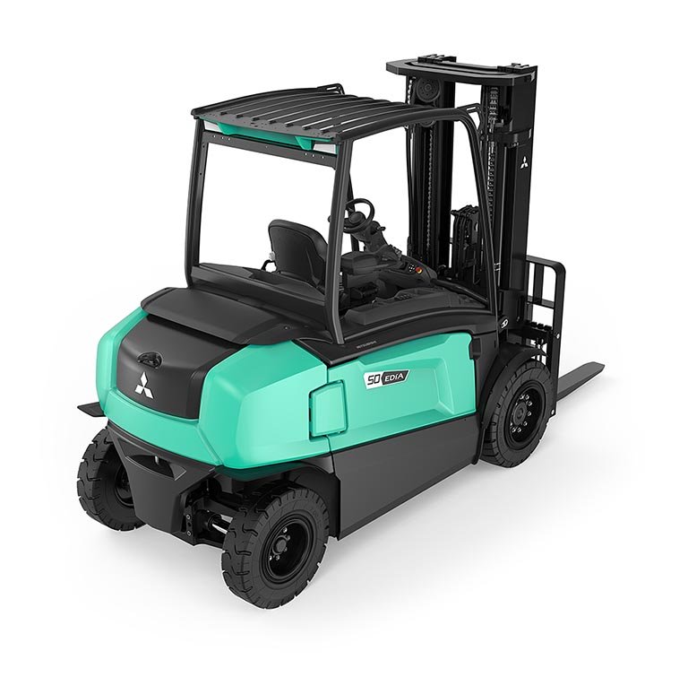 Mitsubishi FB55NH EDiA XL Heavy-Duty 80V Electric Forklift (5.500 kg) - Tampilan 4
