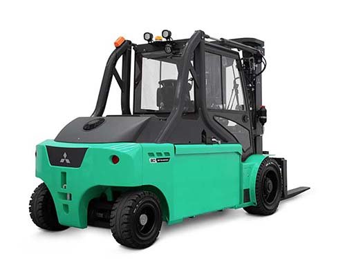 Mitsubishi FB80NH-900 Heavy-Duty Electric Counterbalance Forklift (8.000 kg) - Tampilan 4