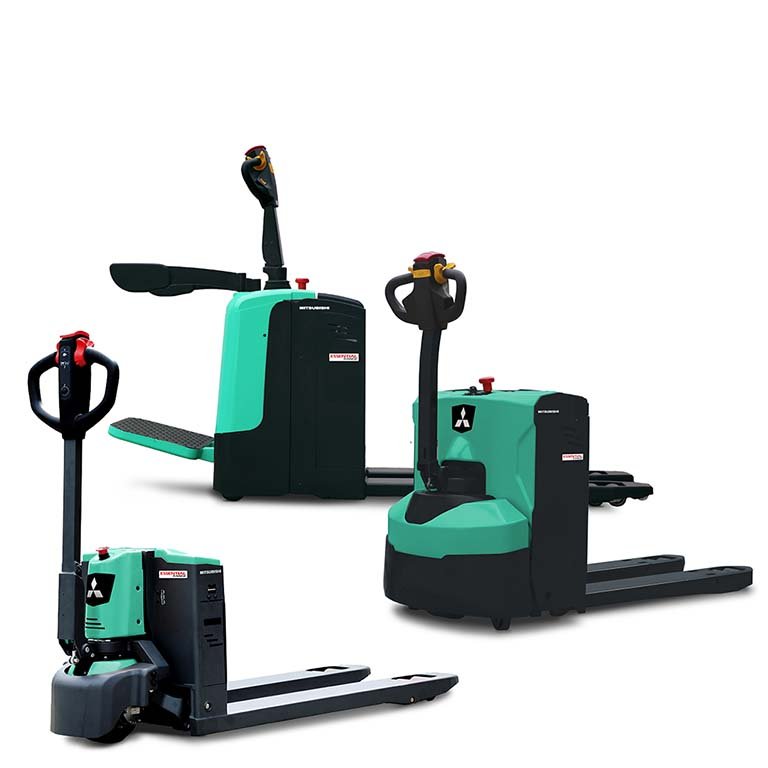 Mitsubishi PBP18QL ESSENTiAL Range Li-Ion Power Pallet Truck (1.800 kg) Indonesia