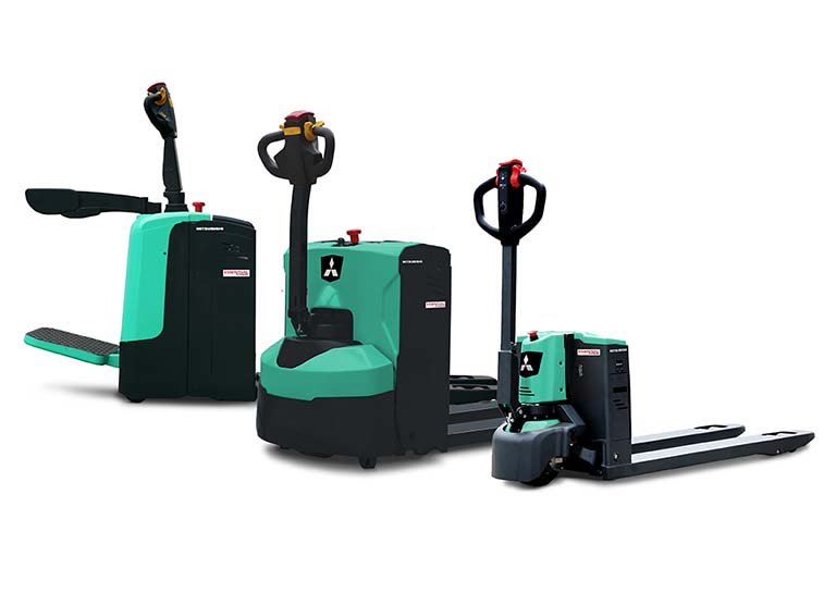 Mitsubishi PBP18QL ESSENTiAL Range Li-Ion Power Pallet Truck (1.800 kg) - Tampilan 2