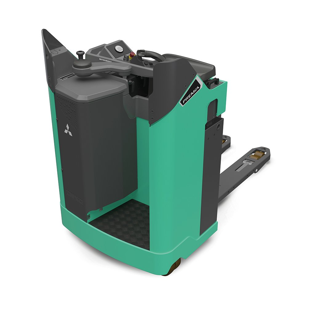 Mitsubishi PBR20N2 PREMiA EX Stand-In Power Pallet Truck (2.000 kg) - Tampilan 3
