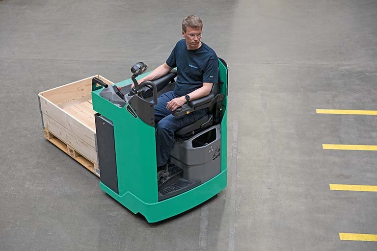 Mitsubishi PBS20N2 PREMiA EX Sit-On Power Pallet Truck (2.000 kg) - Tampilan 3