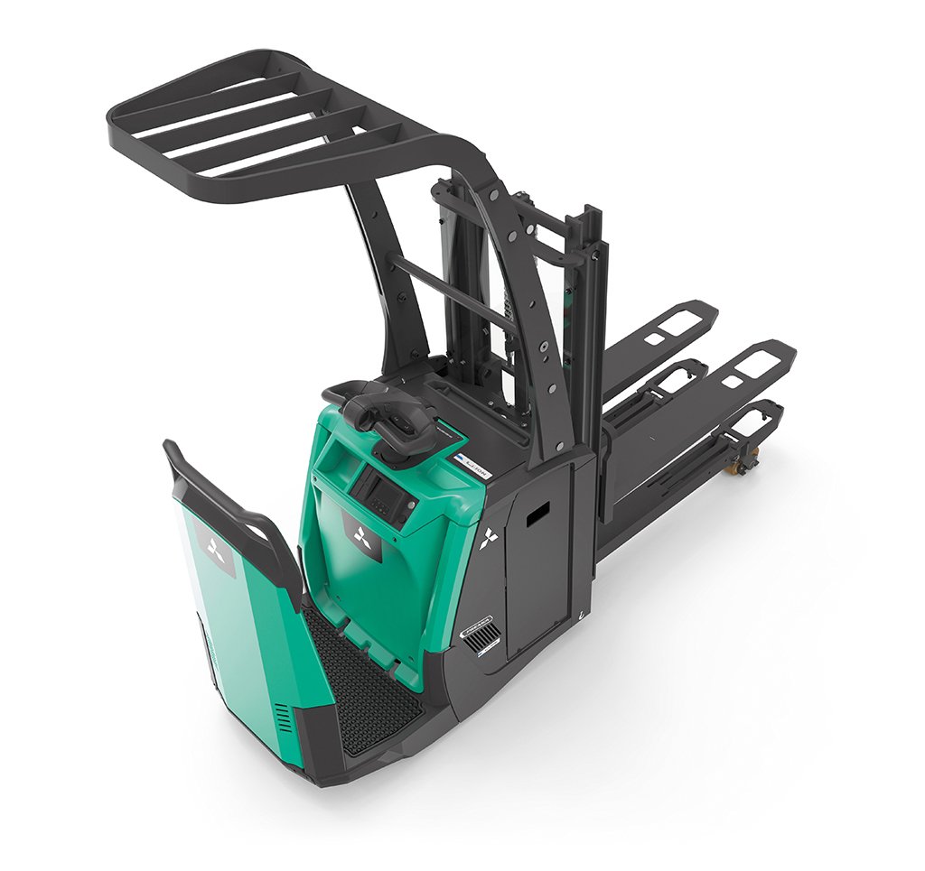 Mitsubishi PBF20N3DR PREMiA EM Double Pallet Handler Truck (200.010.001.000 kg) - Tampilan 2