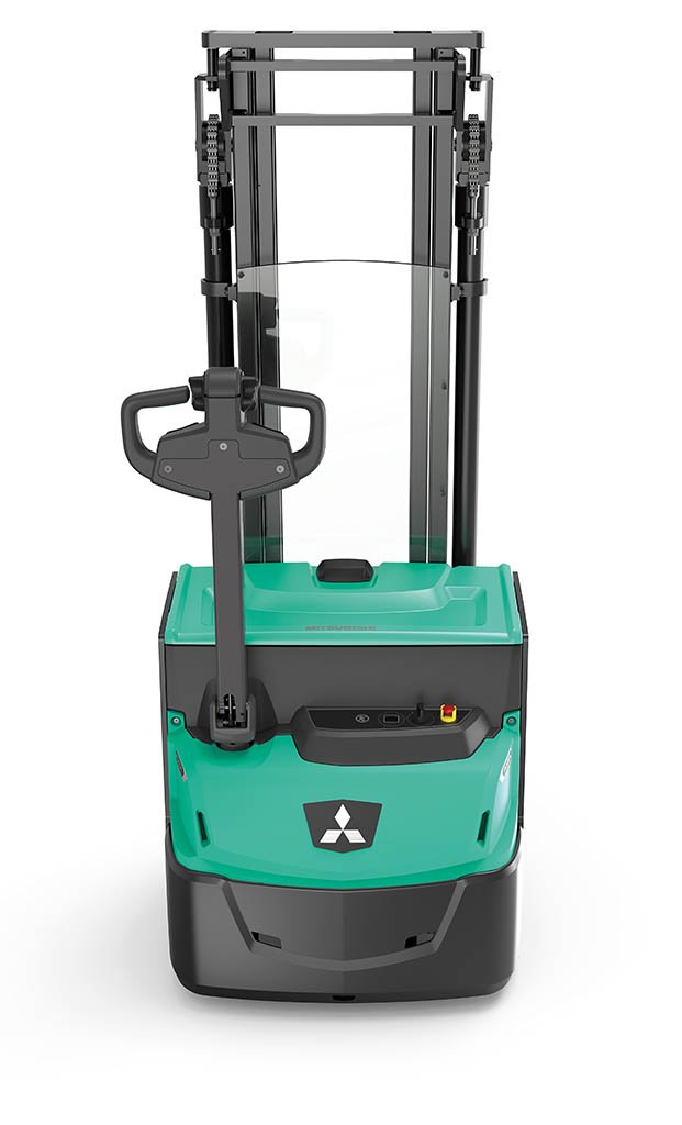 Mitsubishi SBP10N3 AXiA ES Compact Pedestrian Pallet Stacker (1.000 kg) - Tampilan 3