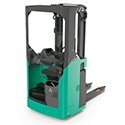 Mitsubishi SBS20N2S AXiA EX Sit-On Pallet Stacker (2.000 kg) - Tampilan 2